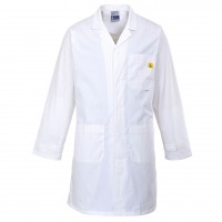 BATA ANTIESTATICA BRANCA AS10 